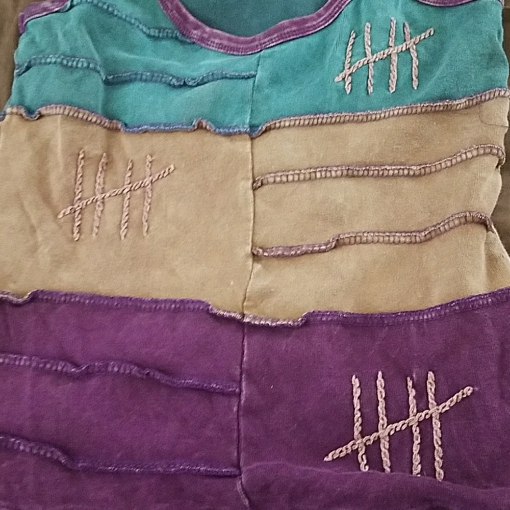 Tank top barly worn